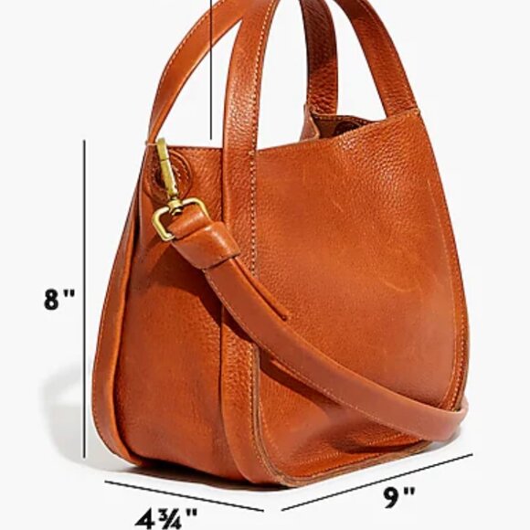 Madewell Tan Leather Crossbody Bag - Picture 3 of 10